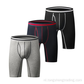 Uitgebreide gebreide sport heren boxers voor fitness